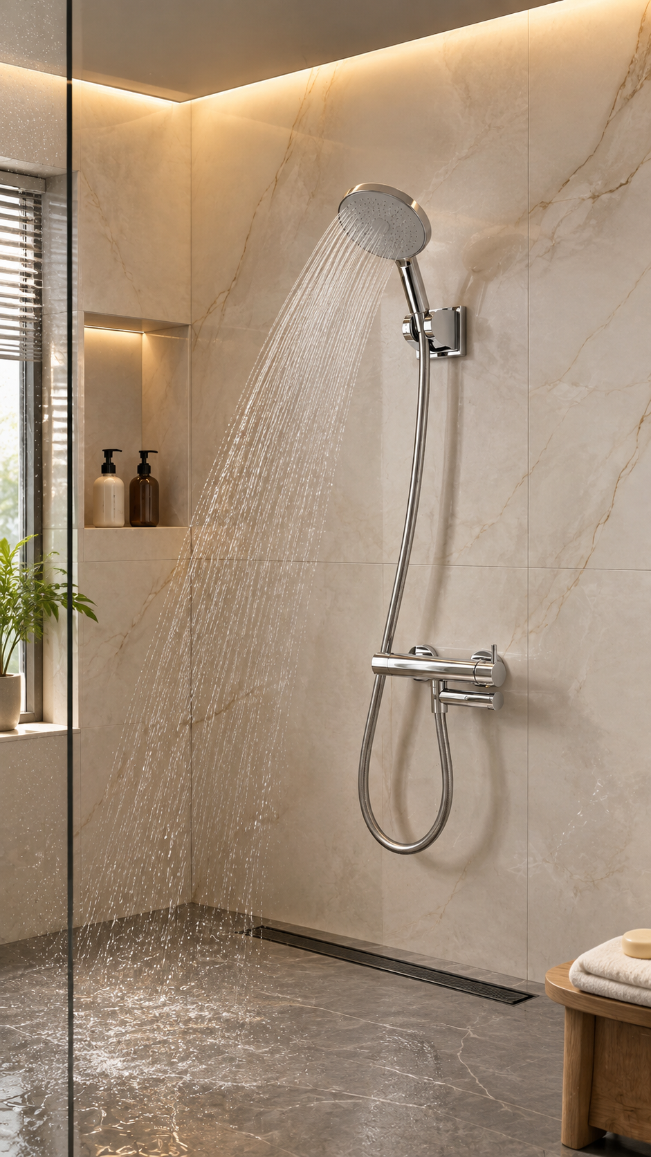 LIQIMIL Bathroom Shower Retrofit Set