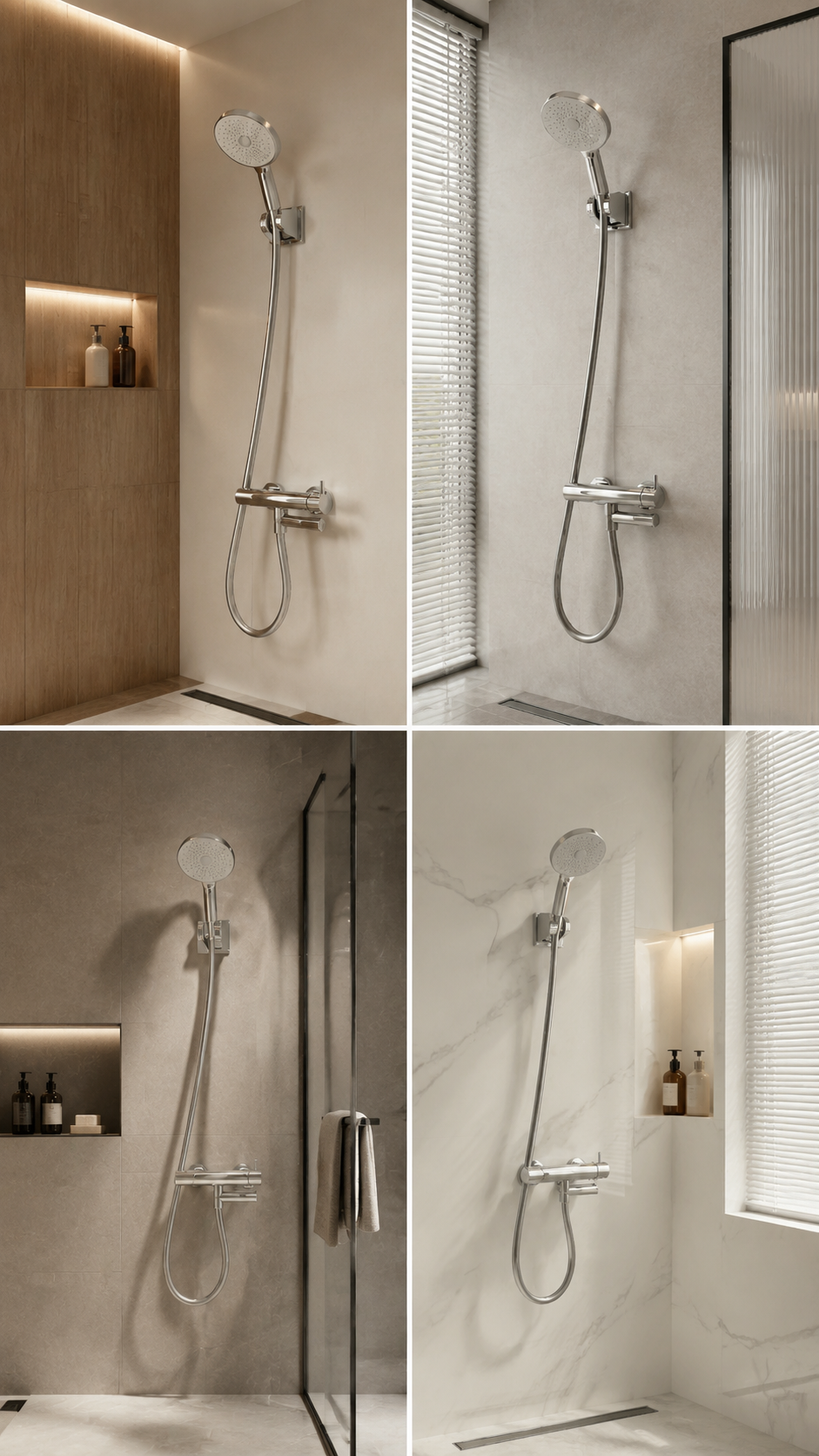 LIQIMIL Bathroom Shower Retrofit Set
